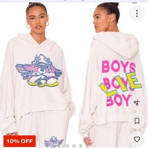 Boys Lie Cream Graphic Hoodie